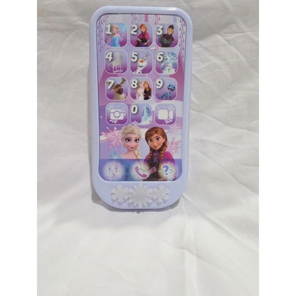 Disney‎ Frozen Toy Phone Kids Interactive Voice Preschool Learning Activities